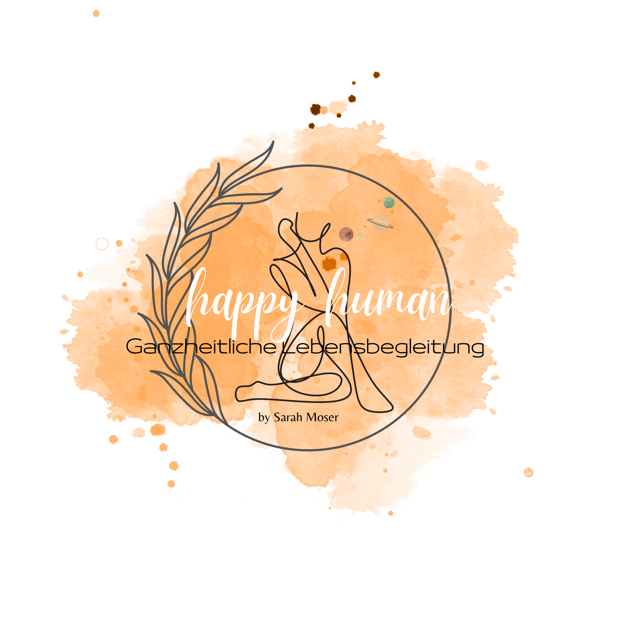 happy human orange