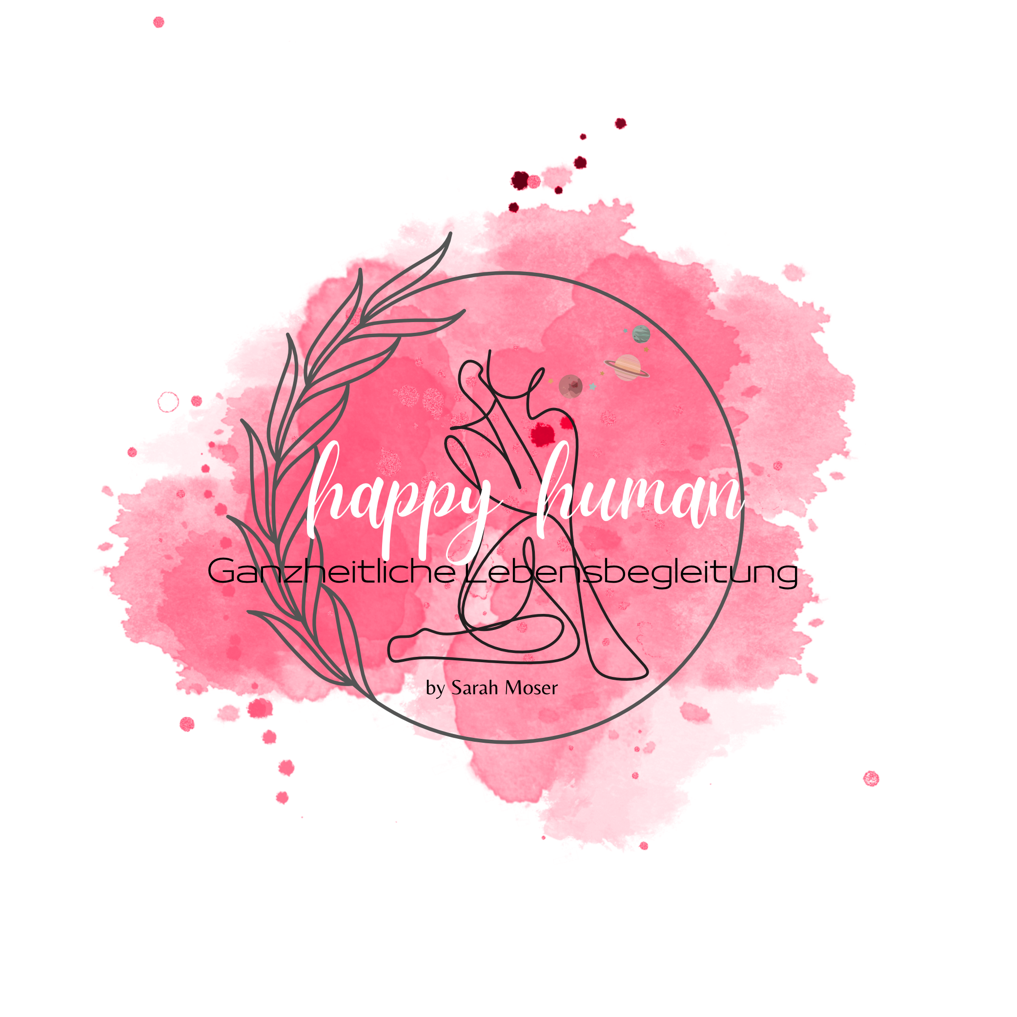 happy human pink
